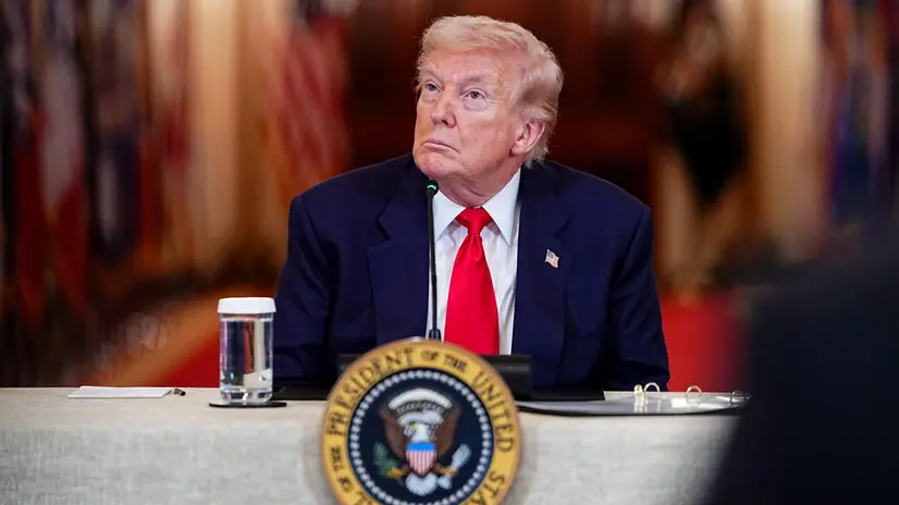 Donald Trump, presidente degli Stati Uniti - Foto Epa/Aaron Schwartz © www.giornaledibrescia.it