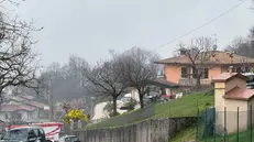 Il luogo dell'incidente mortale a Serle - © www.giornaledibrescia.it