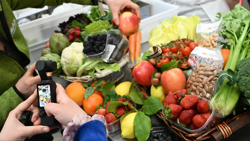 I prodotti di Metelli Frutta utilizzati per le preparazioni - Foto New Reporter Favretto © www.giornaledibrescia.it