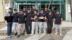 Il team che si è aggiudicato la vittoria - © www.giornaledibrescia.it