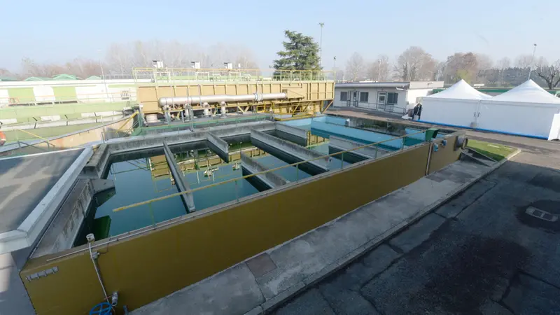 Il depuratore di Verziano - © www.giornaledibrescia.it