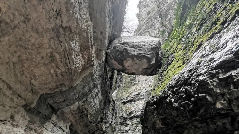 Uno scorcio suggestivo del luogo meta dell’escursione suggerita