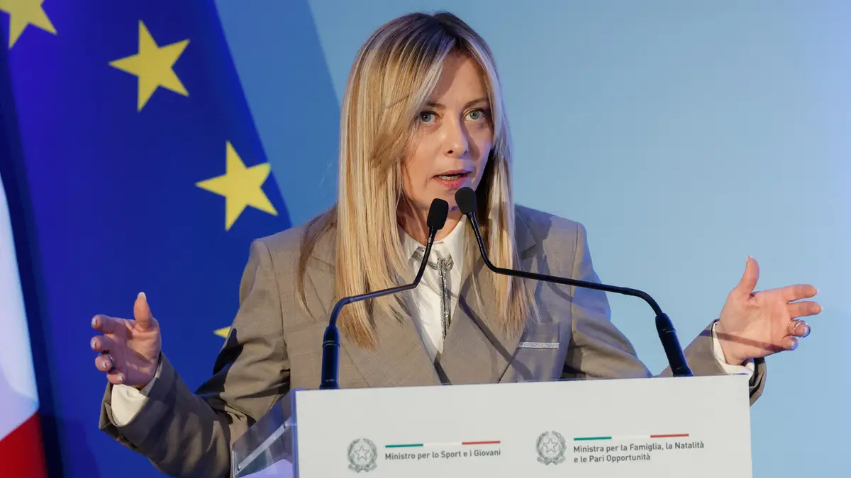 Giorgia Meloni - Foto Ansa © www.giornaledibrescia.it