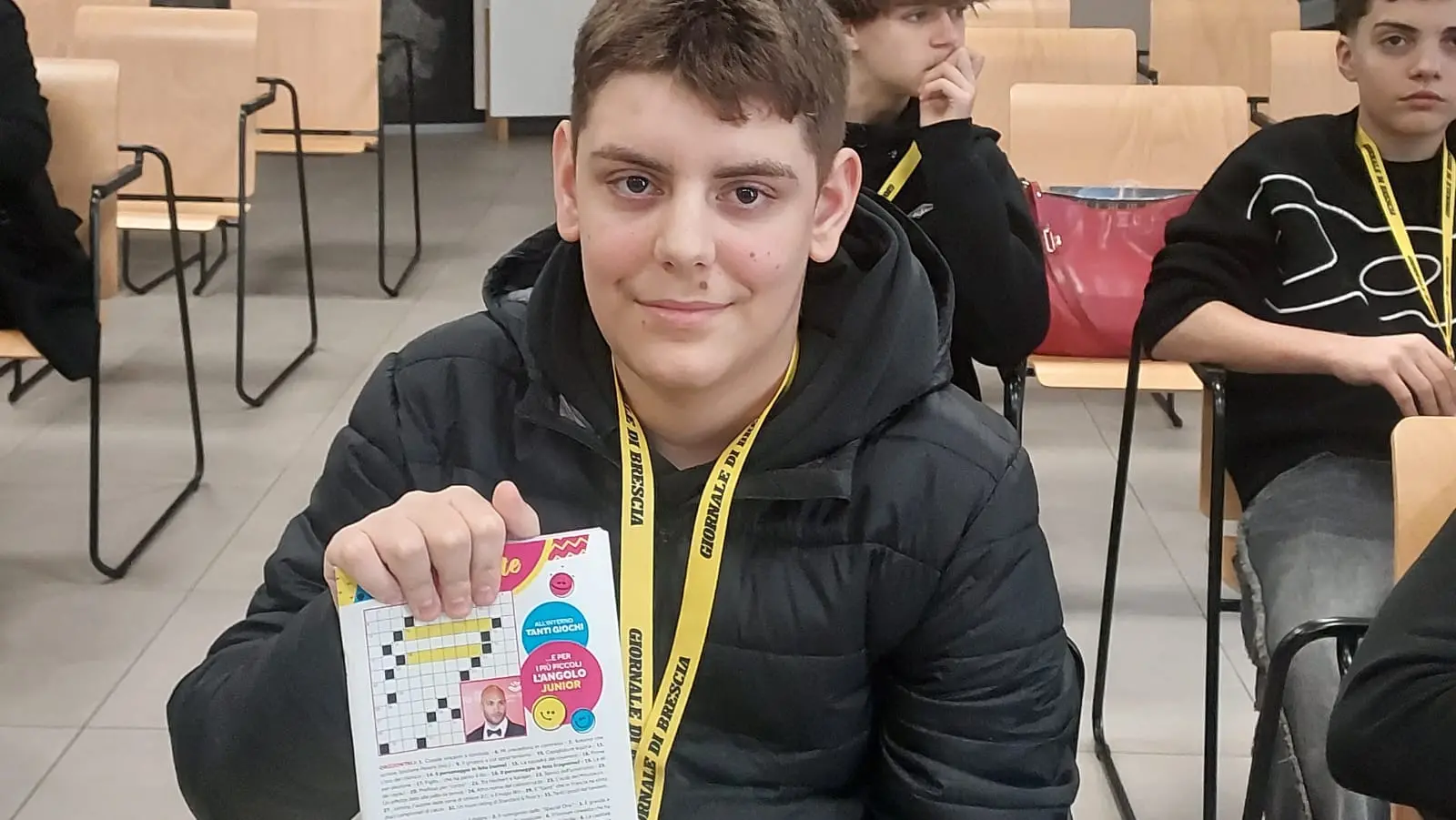 La classe 1G del Cfp Canossa di Bagnolo Mella in visita al GdB