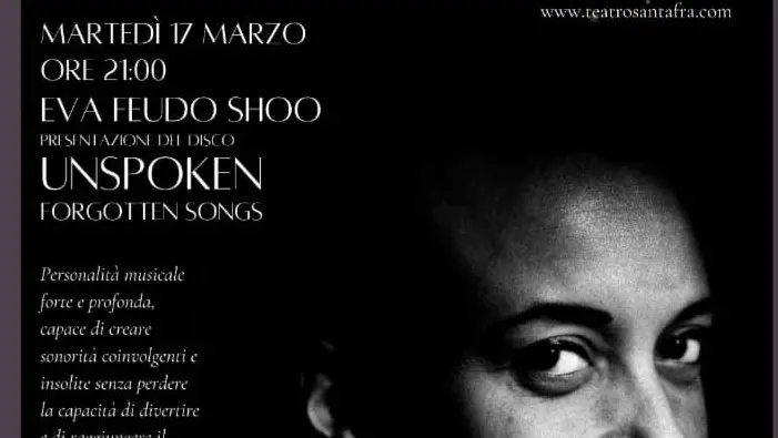 La locandina della serata