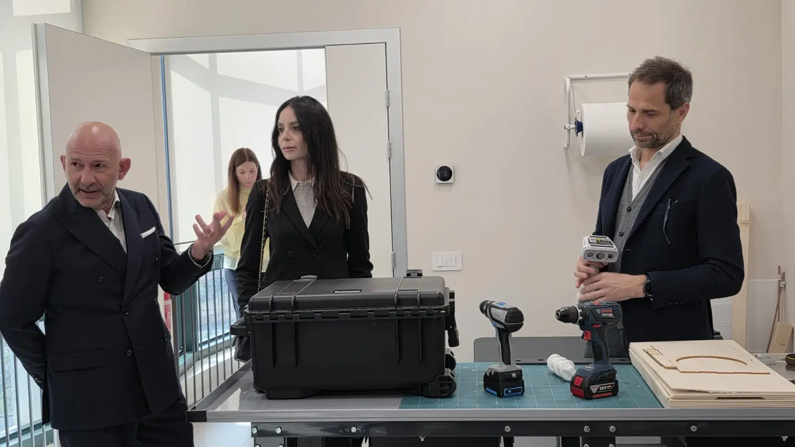 L'assessora Massari in visita al Gruppo Foppa