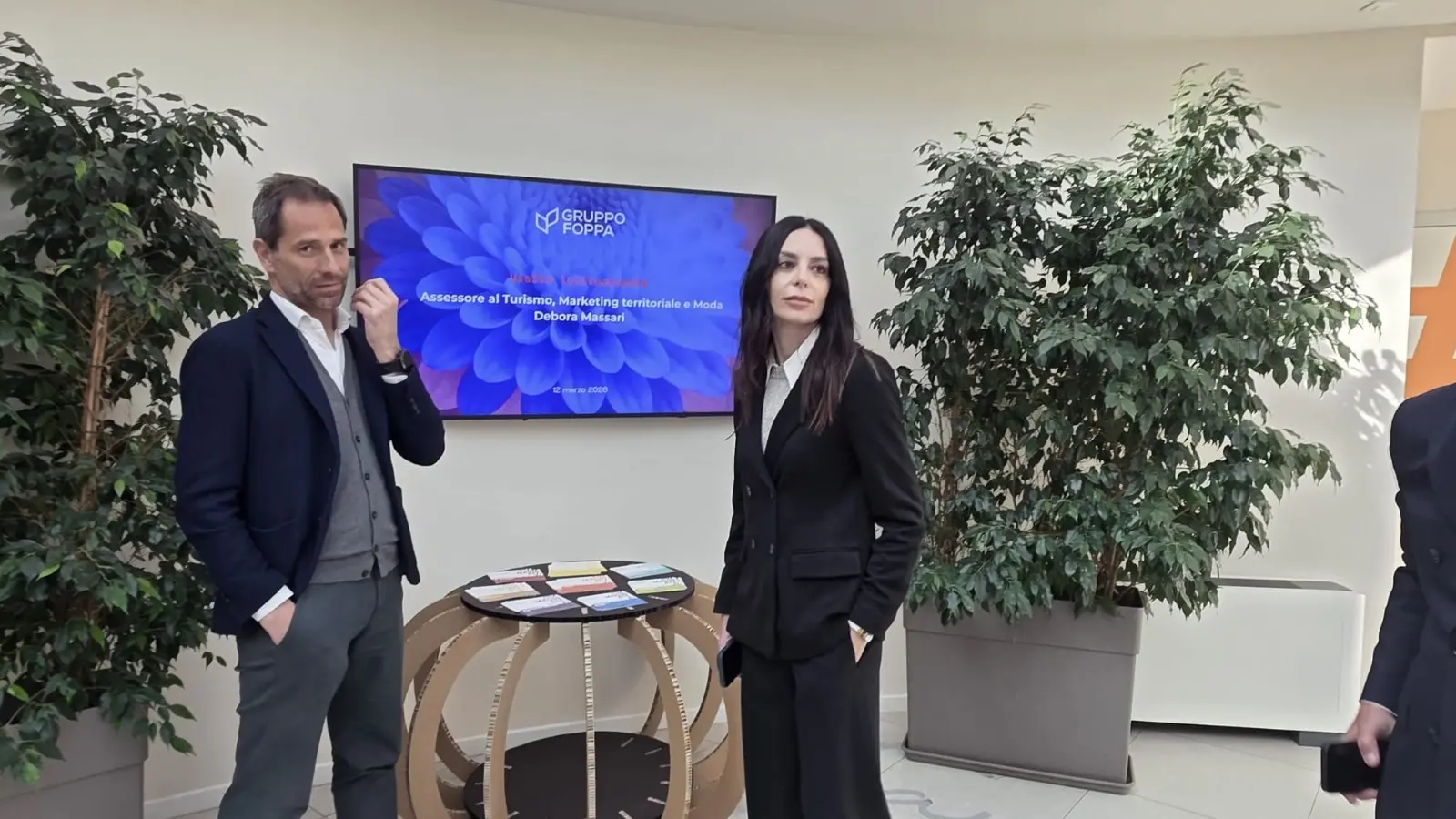 L'assessora Massari in visita al Gruppo Foppa