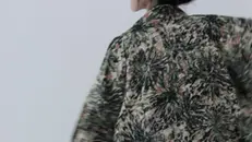 Uno dei kimono in mostra