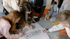 Un brainstorming sull'AI a scuola