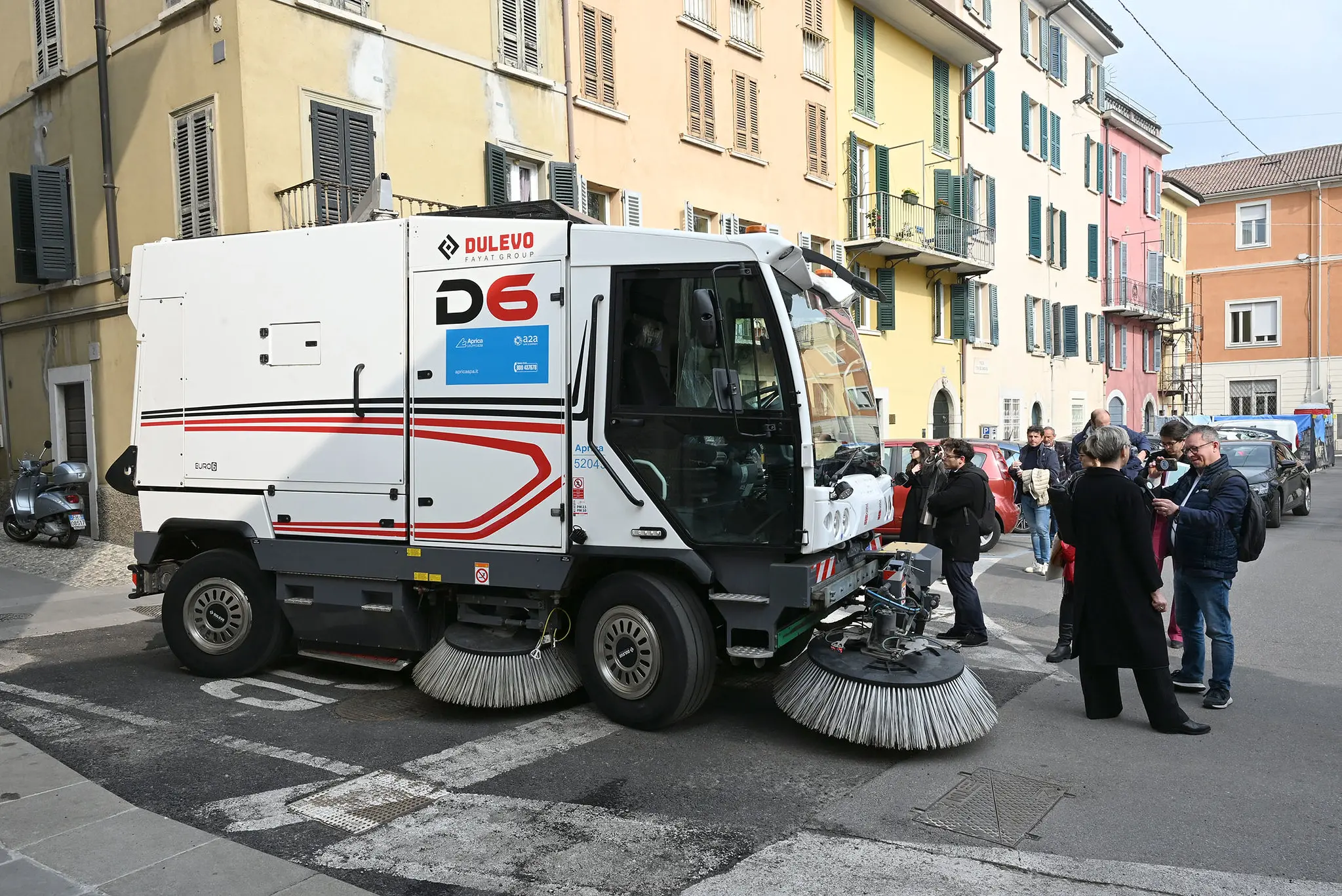 Pulizia delle strade: parte la sperimentazione a Brescia