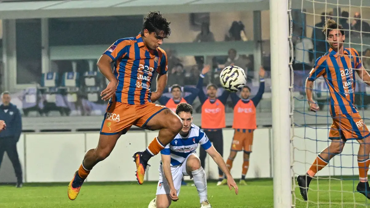 Denis Cazzadori è di fatto l'unico attaccante a disposizione di Corini - Foto Newreporter Pasotti ©www.giornaledibrescia.it