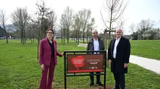 Da sinistra Bianchi, Marco e Mauro Odolini © www.giornaledibrescia.it