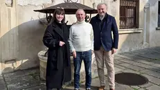 Del Medico e Recalcati con Domenico Pedroni