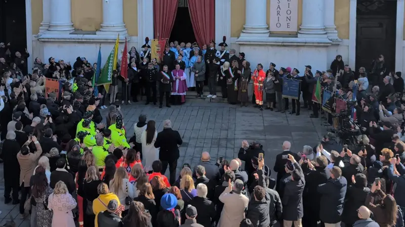 Grande emozione a Chiari per la festa per i 525 anni del Duomo