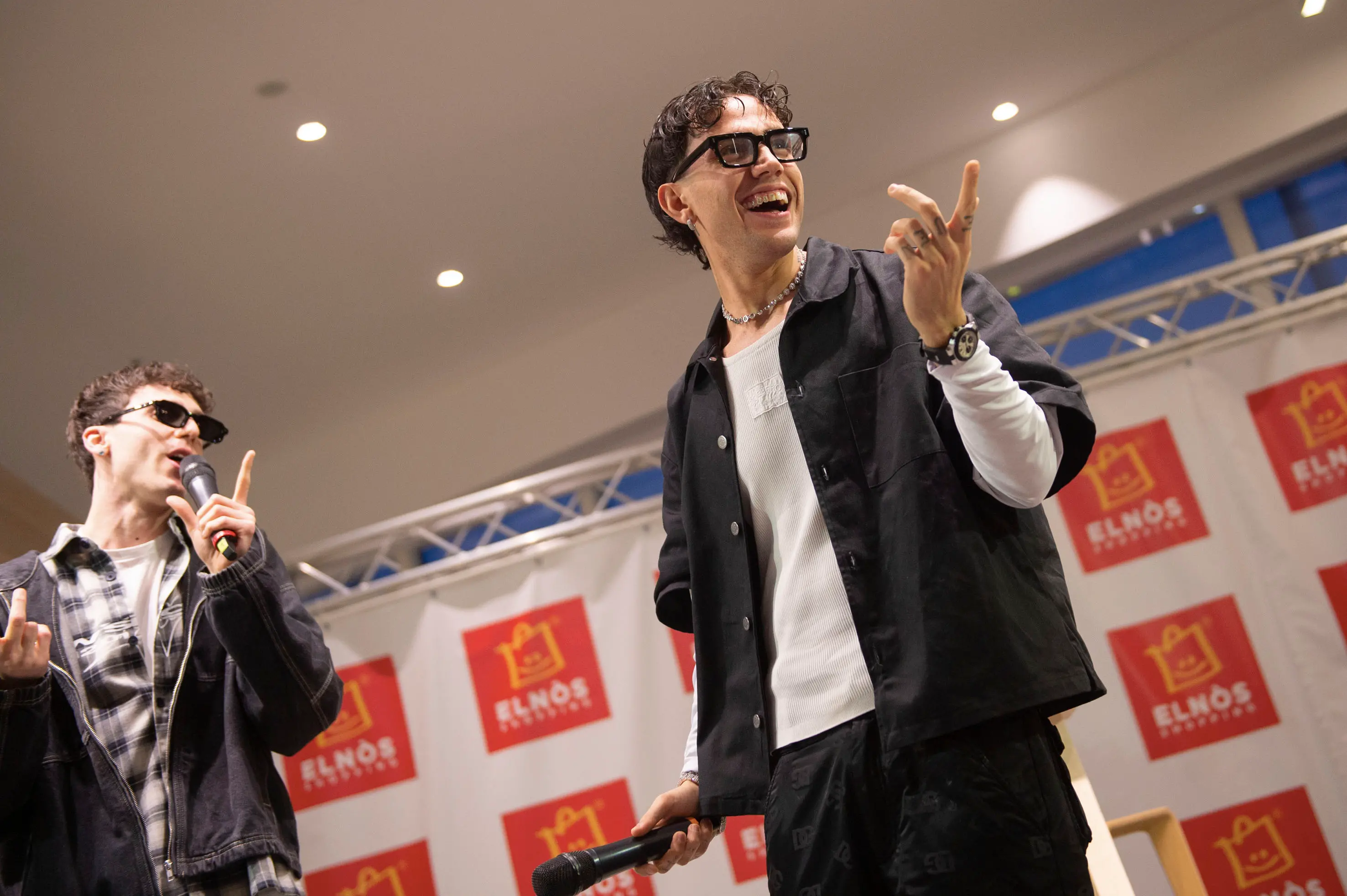 SPETTACOLI RONCADELLE ELNOS SHOPPING FIRMACOPIE LDA & AKA 7EVEN NELLA FOTO MOMENTI DELL'EVENTO 12–03-2026 PIERPAOLO PAPETTI AGENZIA NEWREPORTER