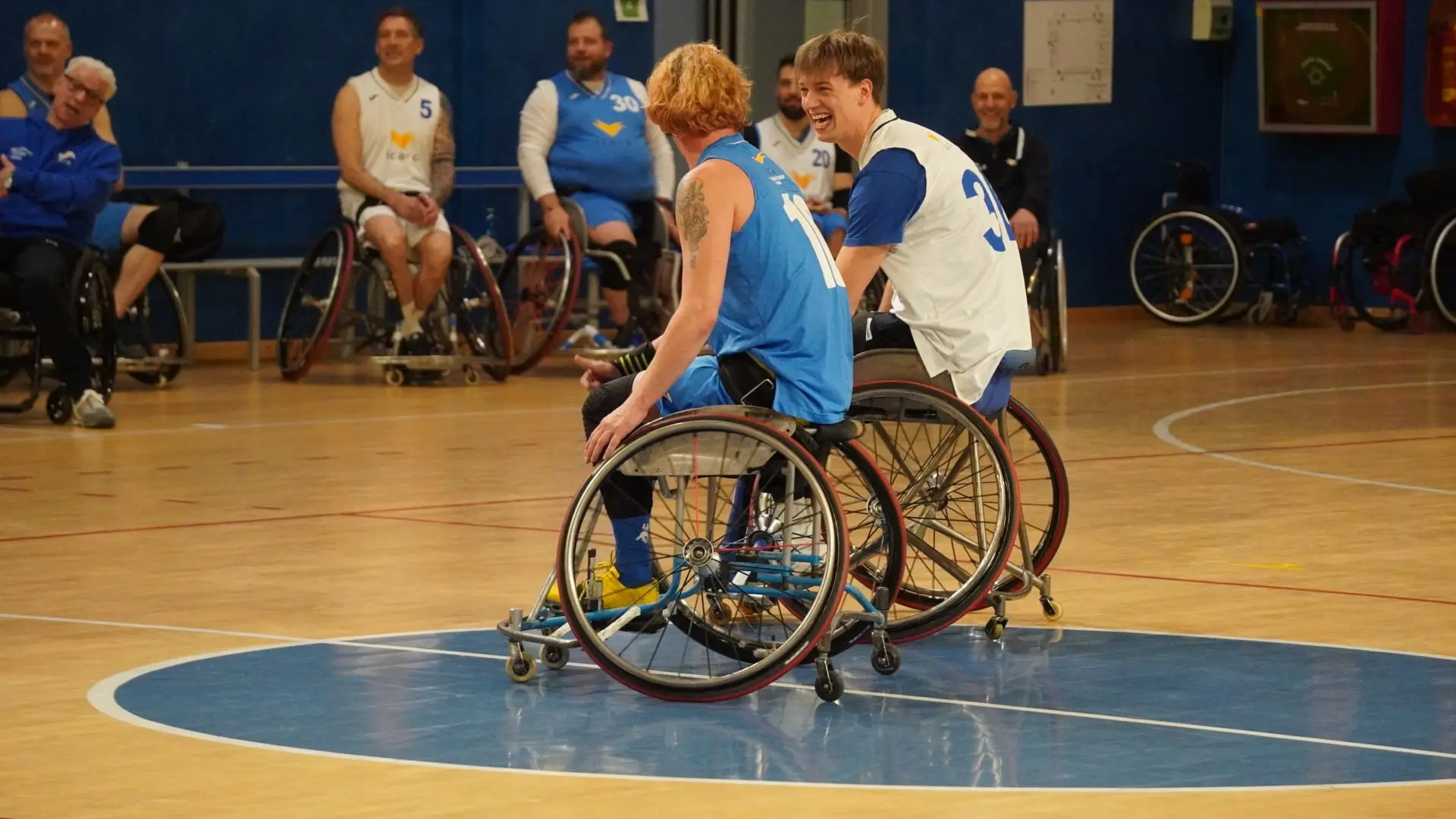 Germani Icaro: gli scatti dal parquet