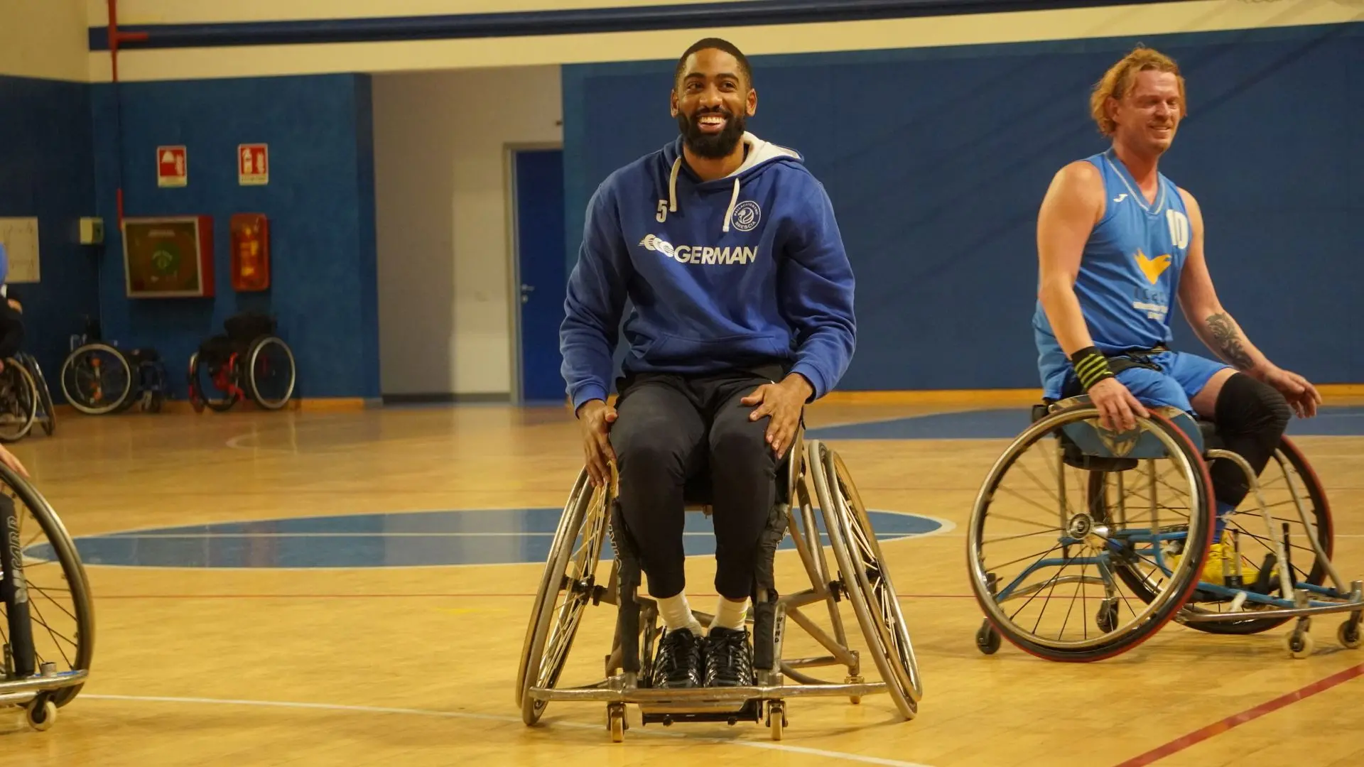 Germani Icaro: gli scatti dal parquet