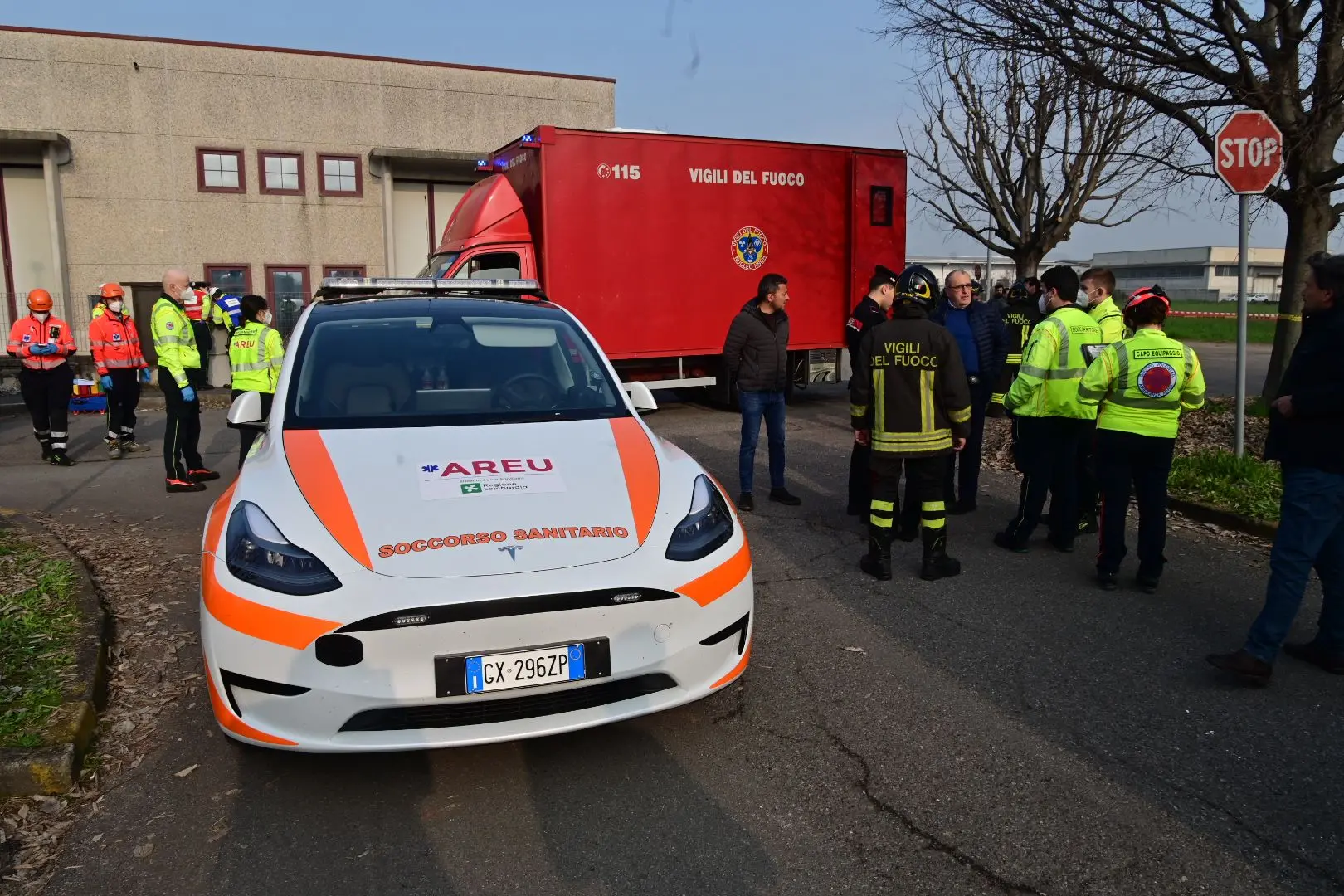 Erbusco, esplode un forno in un'azienda chimica