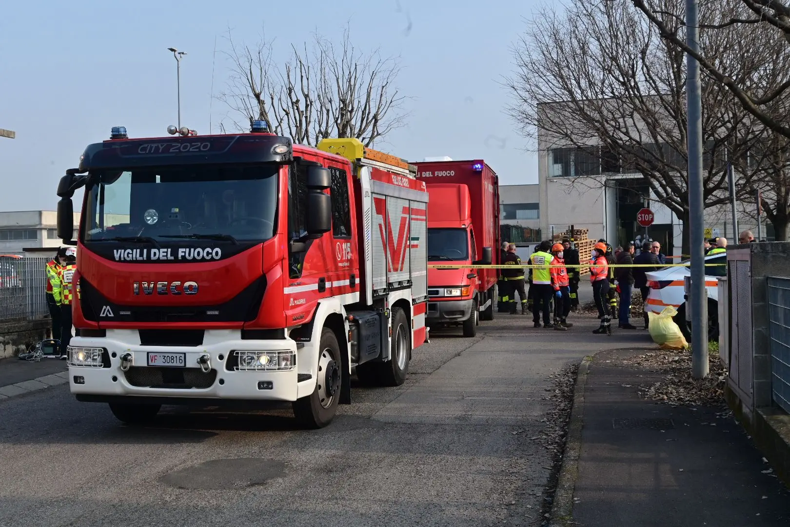 Erbusco, esplode un forno in un'azienda chimica