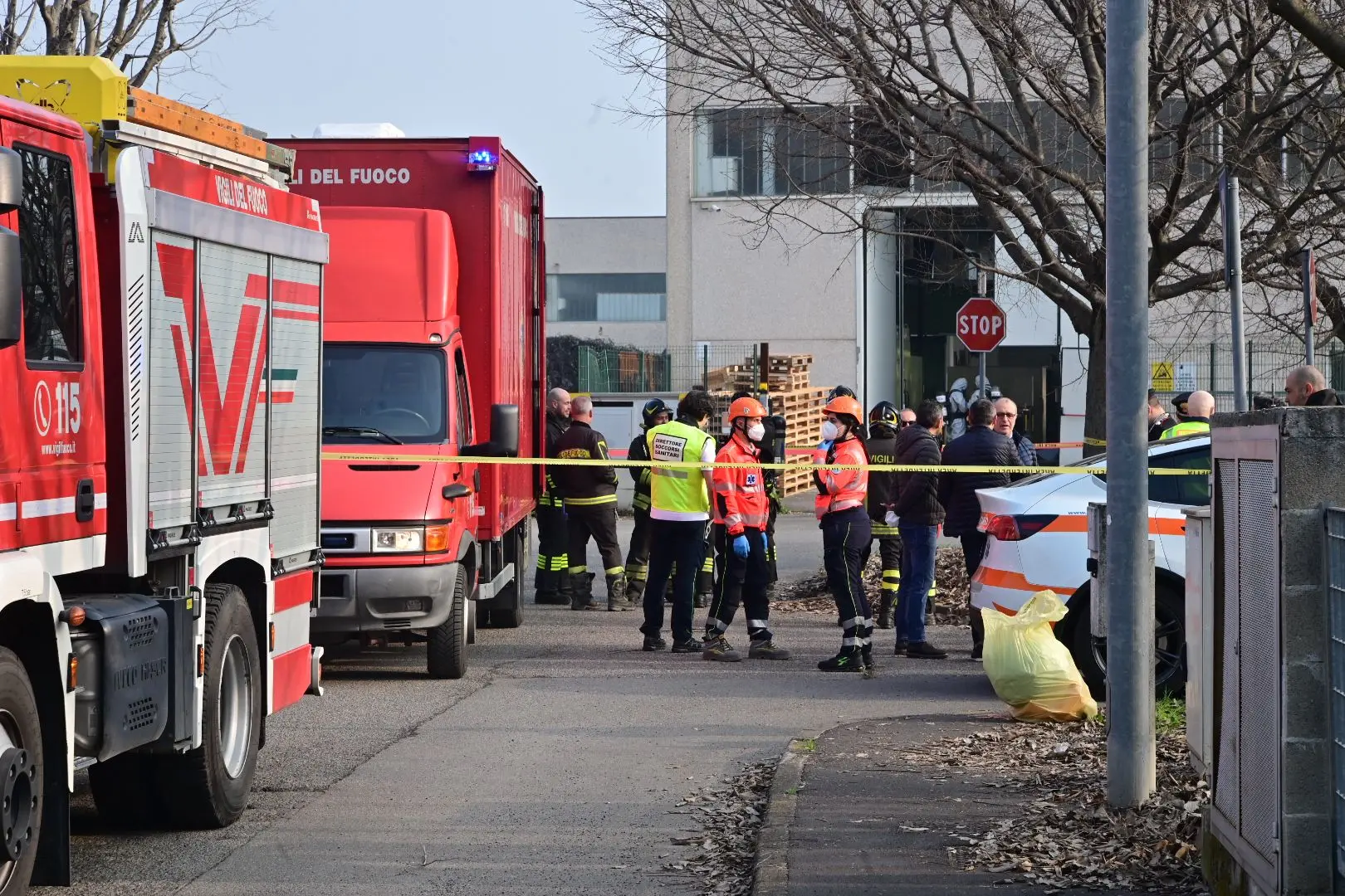 Erbusco, esplode un forno in un'azienda chimica