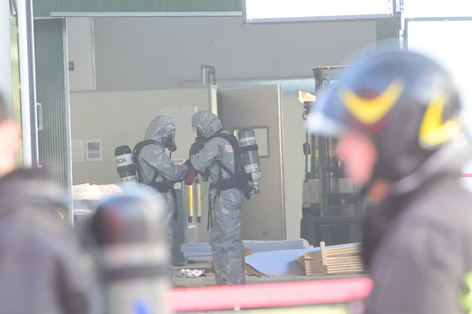 Erbusco, esplode un forno in un'azienda chimica