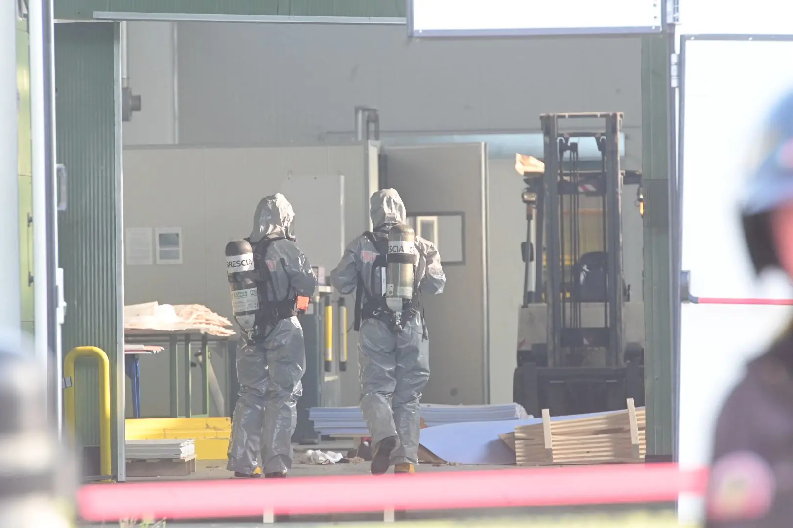 Erbusco, esplode un forno in un'azienda chimica