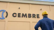 Uno scorcio dello stabilimento Cembre di Brescia
