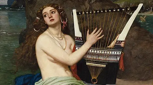 «The Siren» di Edward John Poynter (1864)