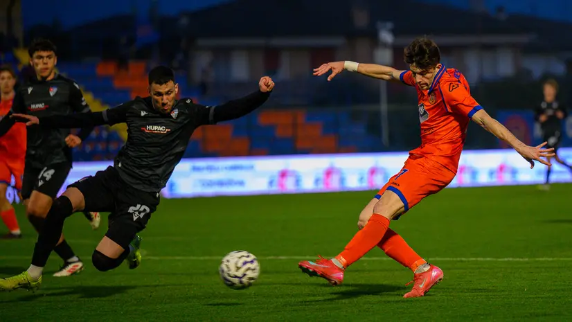 Claudio Messaggi, uno degli insostituibili tra gli orange - Foto New Reporter Biasi © www.giornaledibrescia.it