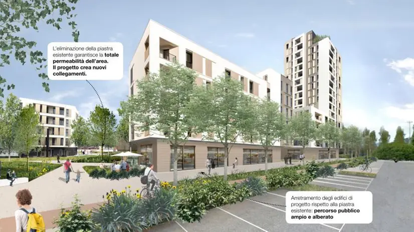 Una proiezione grafica del progetto