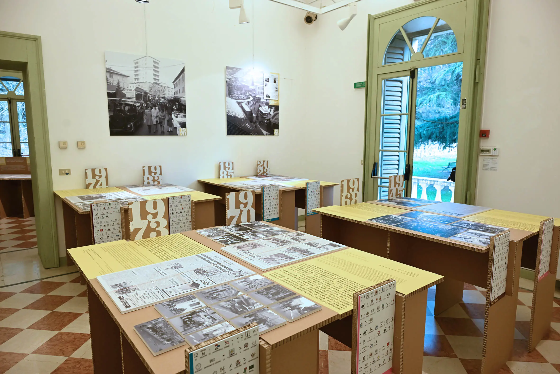 L'inaugurazione della mostra per gli 80 anni del GdB a Villa Carcina