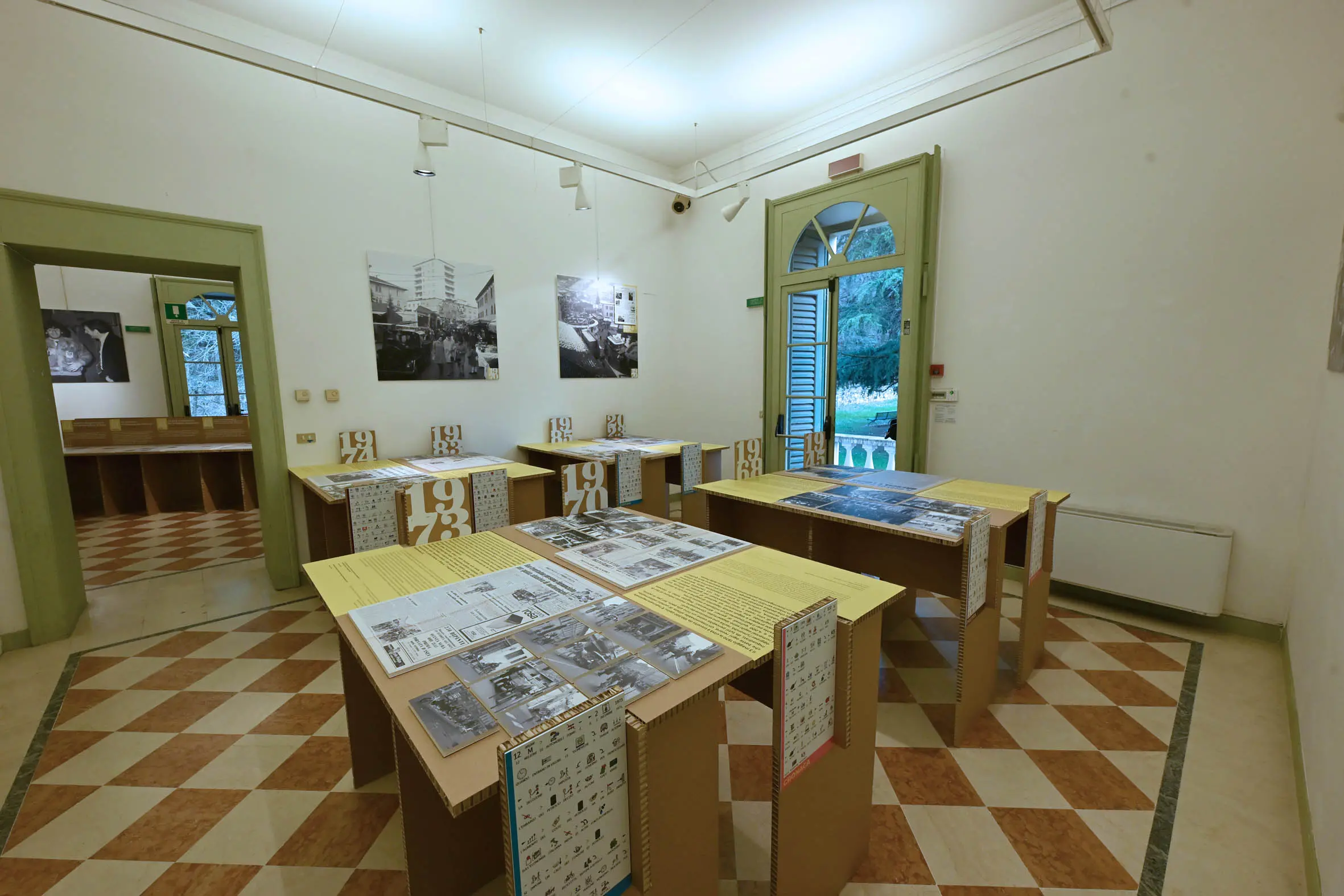 L'inaugurazione della mostra per gli 80 anni del GdB a Villa Carcina