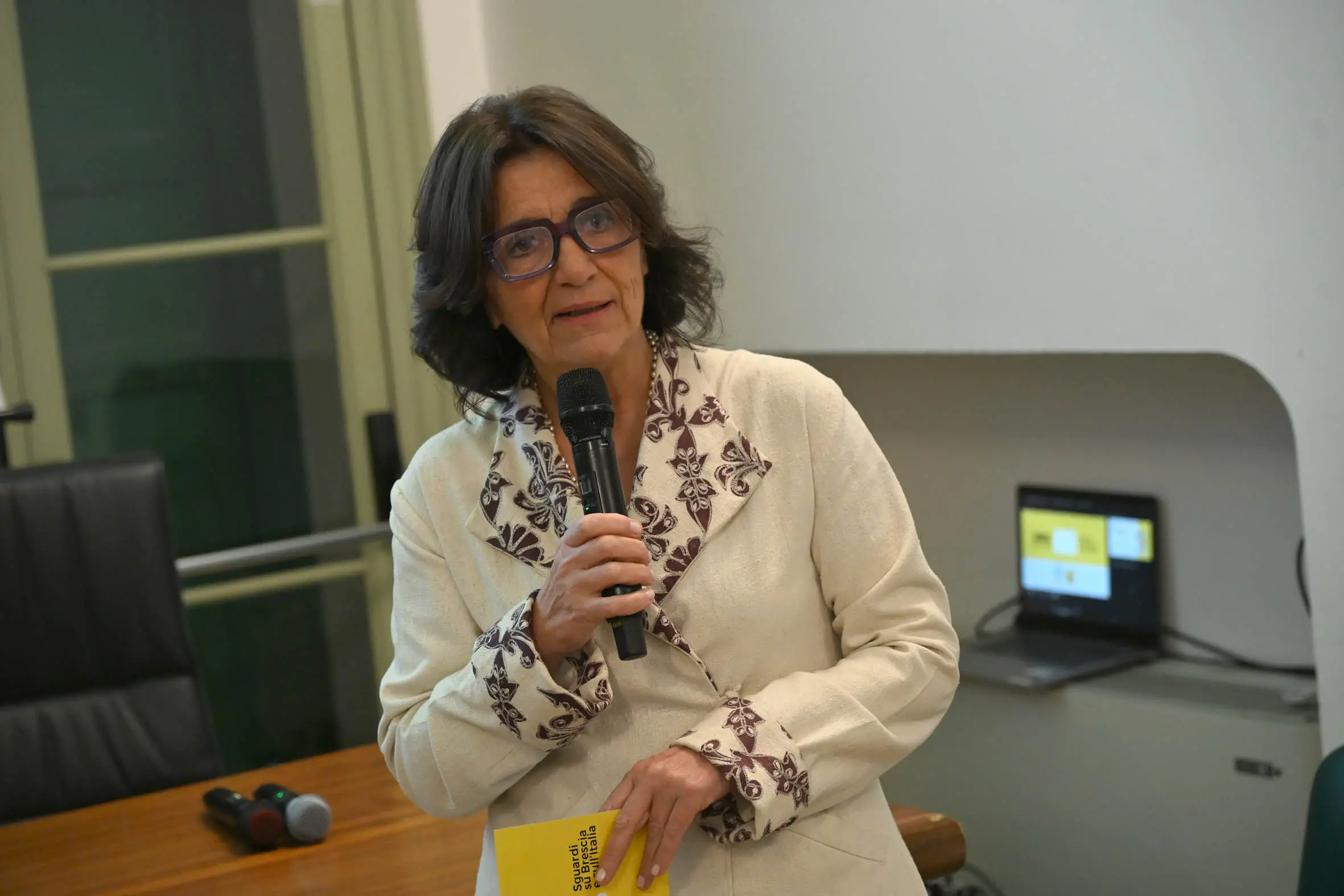 L'inaugurazione della mostra per gli 80 anni del GdB a Villa Carcina