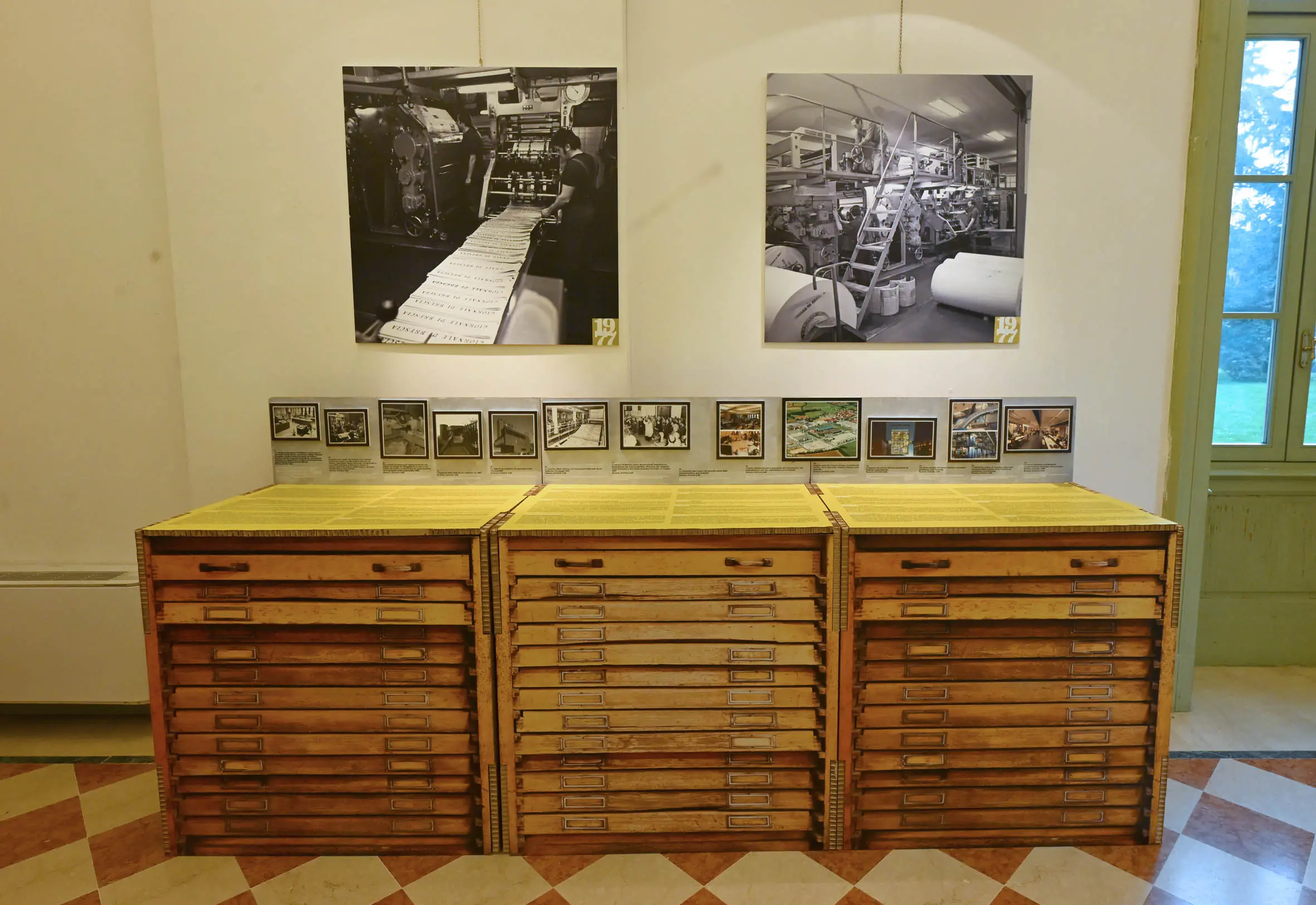 L'inaugurazione della mostra per gli 80 anni del GdB a Villa Carcina