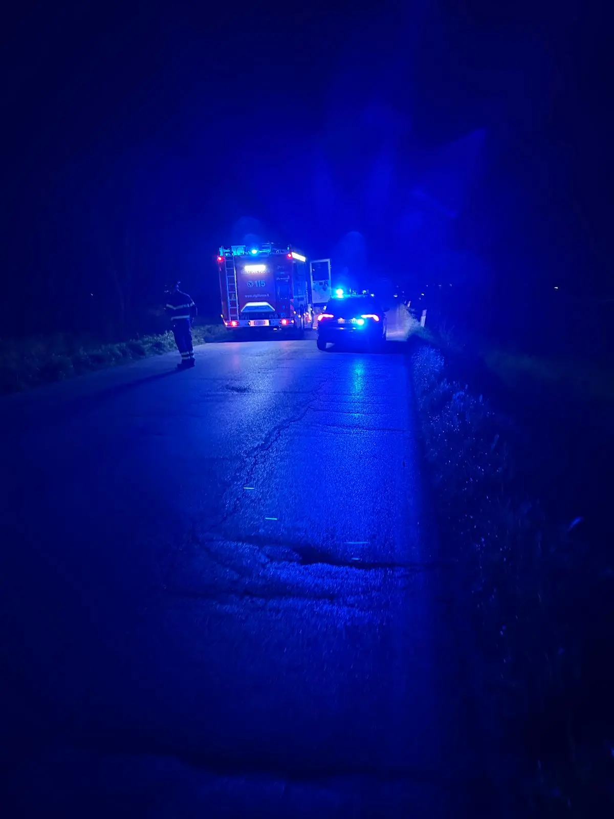 Isorella, ricerche in corso dopo l'allarme investimento