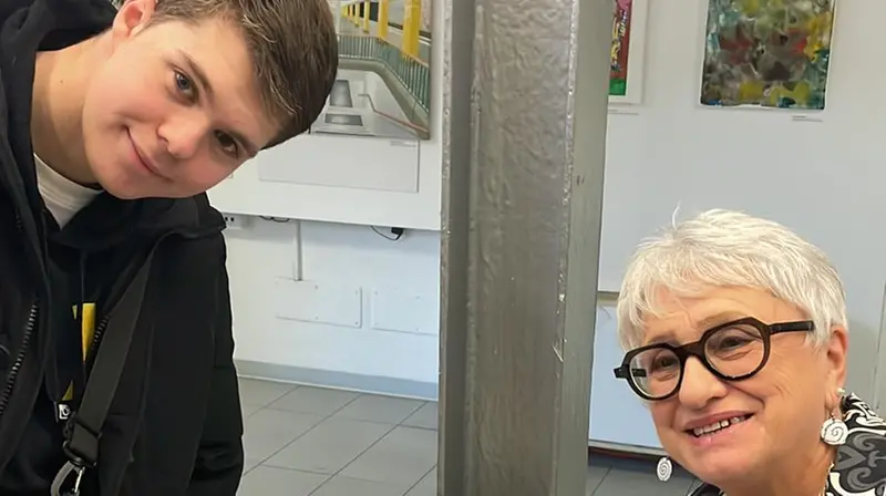 Riccardo Baessato con Daniela Leone © www.giornaledibrescia.it