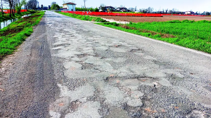 La strada da Ponterosso a Gottolengo - © www.giornaledibrescia.it