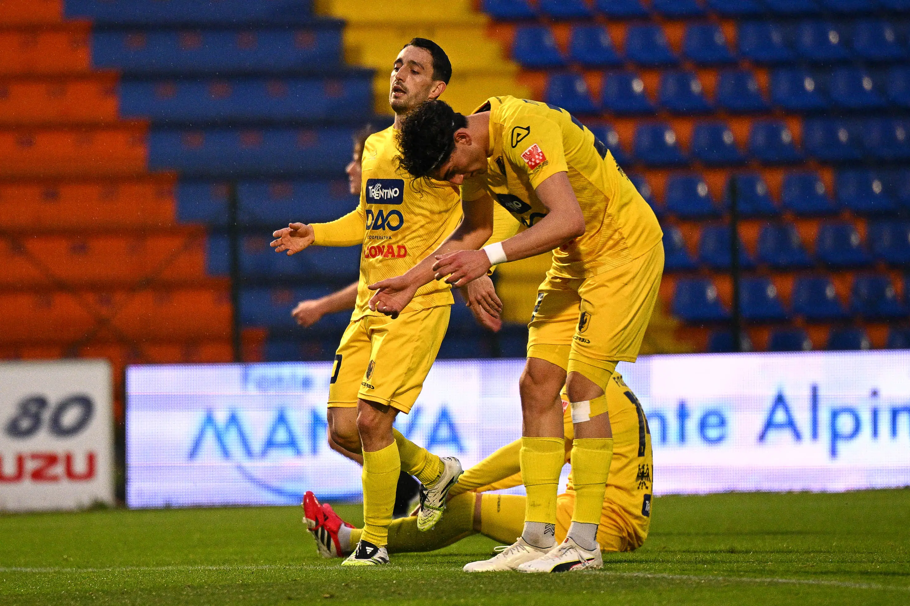 Serie C: le immagini di Ospitaletto-Trento