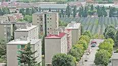 I colpi nel quartiere Casazza in città