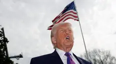 Il presidente Usa Donald Trump - Foto Ansa © www.giornaledibrescia.it
