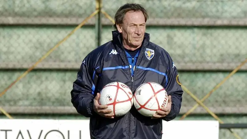 Zeman in allenamento a Ospitaletto - Foto Newreporter © www.giornaledibrescia.it