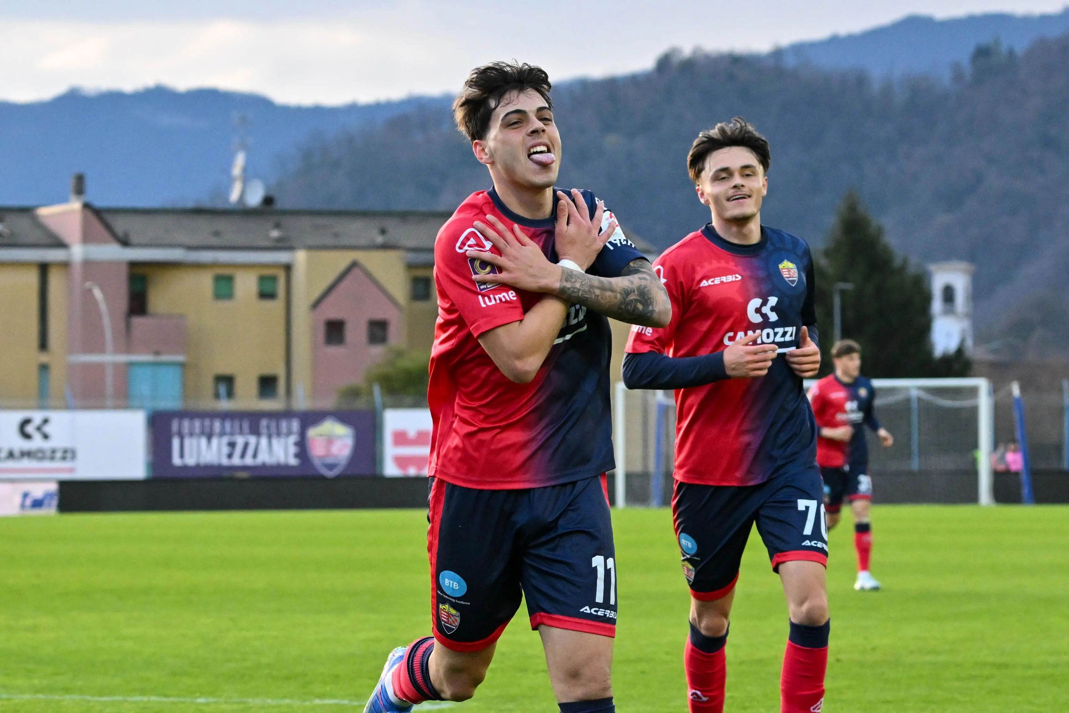 Serie C, gli scatti di Lumezzane-Pro Patria