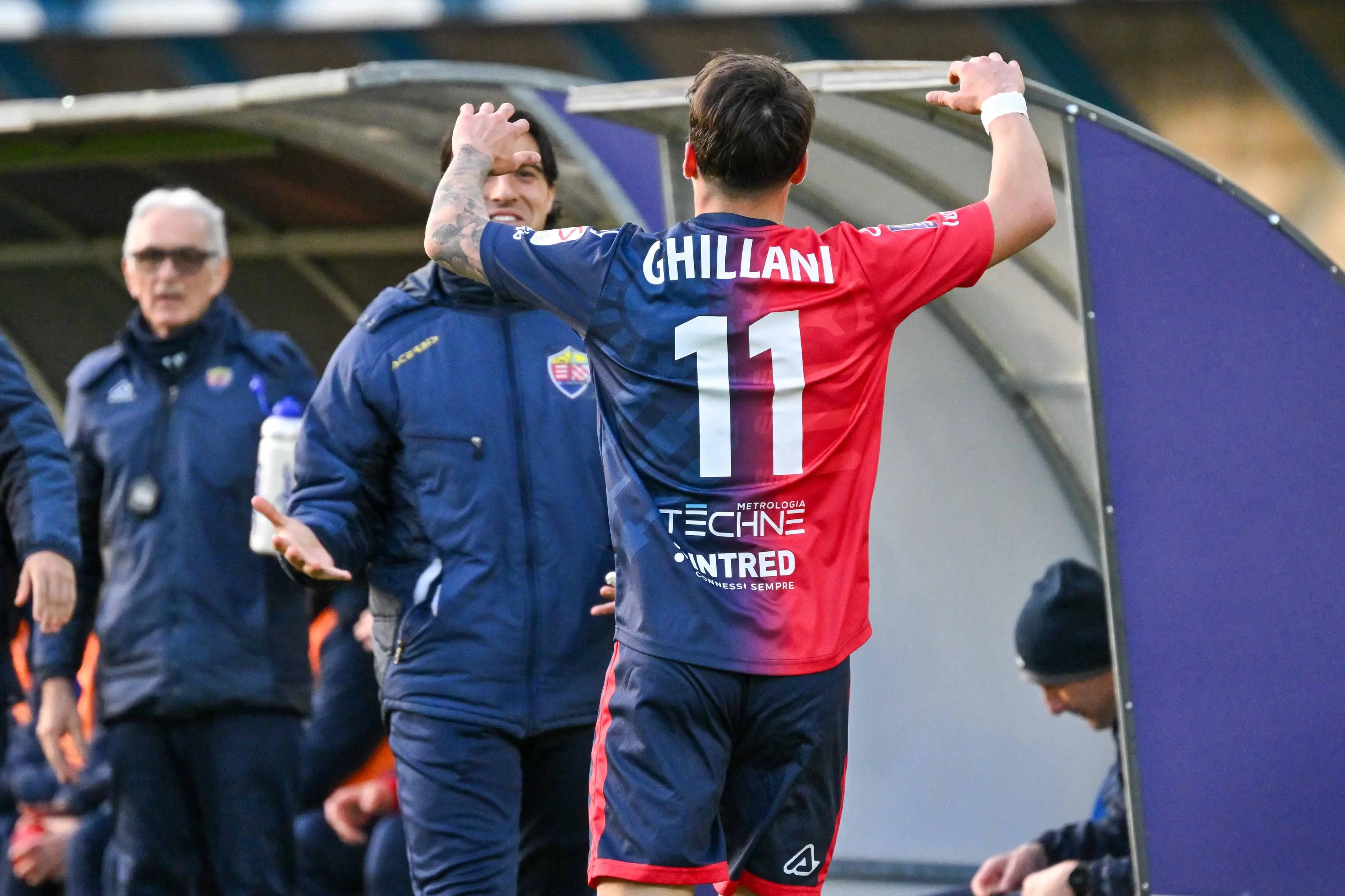 Serie C, gli scatti di Lumezzane-Pro Patria