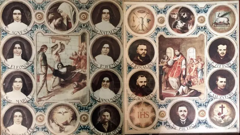 La raffigurazione del massacro di Alto Alegre