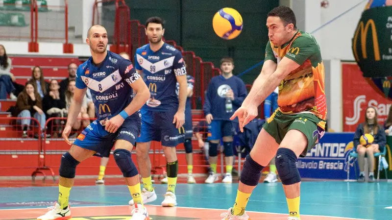 Un momento del match - © www.giornaledibrescia.it