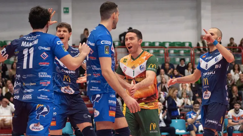 La Consoli festeggia contro Pordenone - © www.giornaledibrescia.it