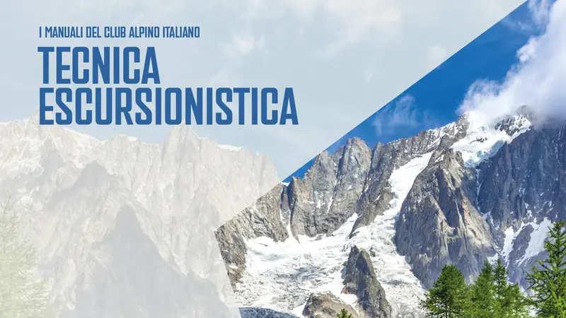 La copertina del volume sulla tecnica escursionistica
