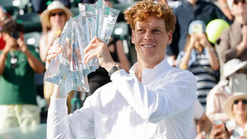 Sinner conquista Indian Wells