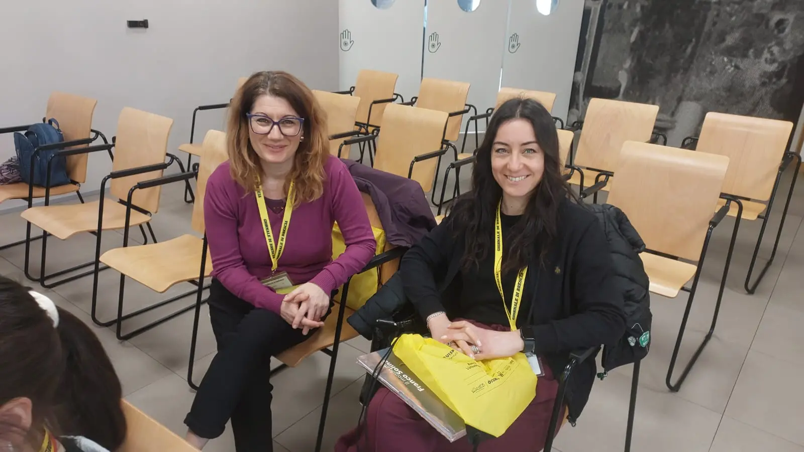 La classe V A della scuola Laini di Desenzano in visita al GdB