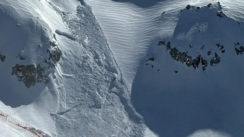 Le immagini dal Presena, versante trentino